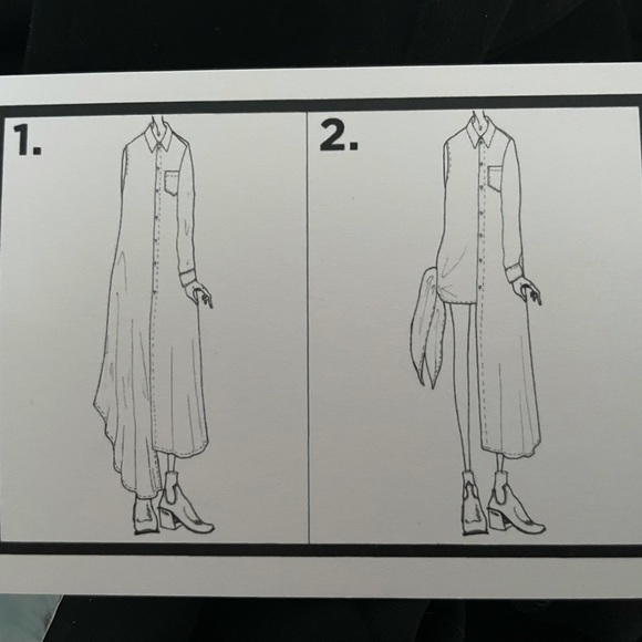 BNWT MM6 Madison Margiela asymmetrical dress - Picture 7 of 11